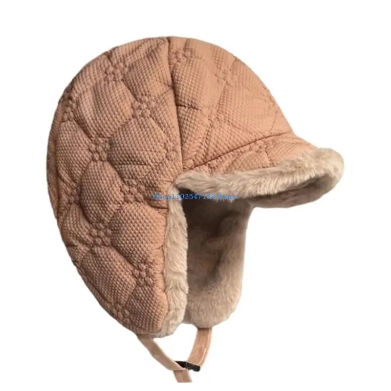 P88B ابق دافئًا في البرد مع هذه القبعة القطيفة للرجال والنساء المثالية للاستخدام في الهواء الطلق