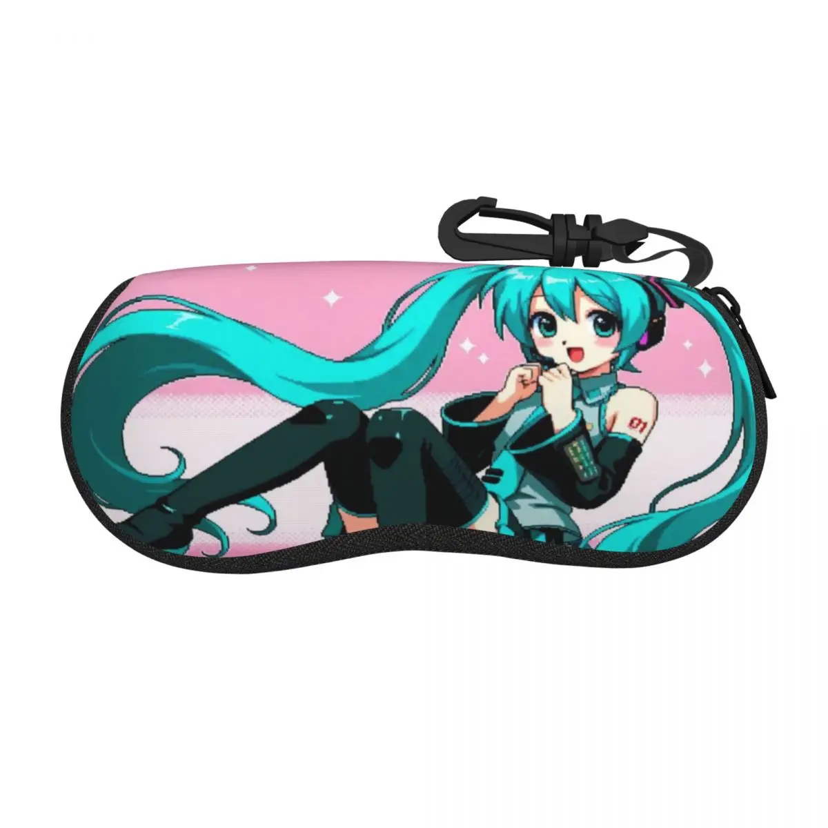 

Чехол для очков Kawaii Hatsune Miku, водонепроницаемый футляр для хранения очков, стильный футляр для очков