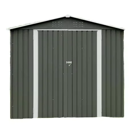 Customizable high-quality waterproof outdoor garden storage shed, durable metal storage house