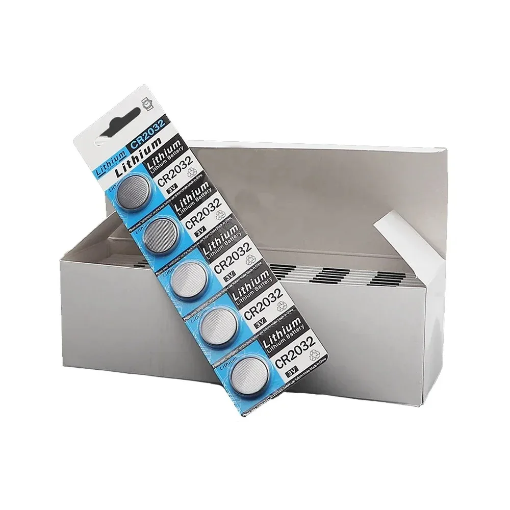 Original CR2032 CR 2032 3V Lithium Button Battery for Watch Calculator Clock Remote Control Toys Button Coins Cell 5-100pcs