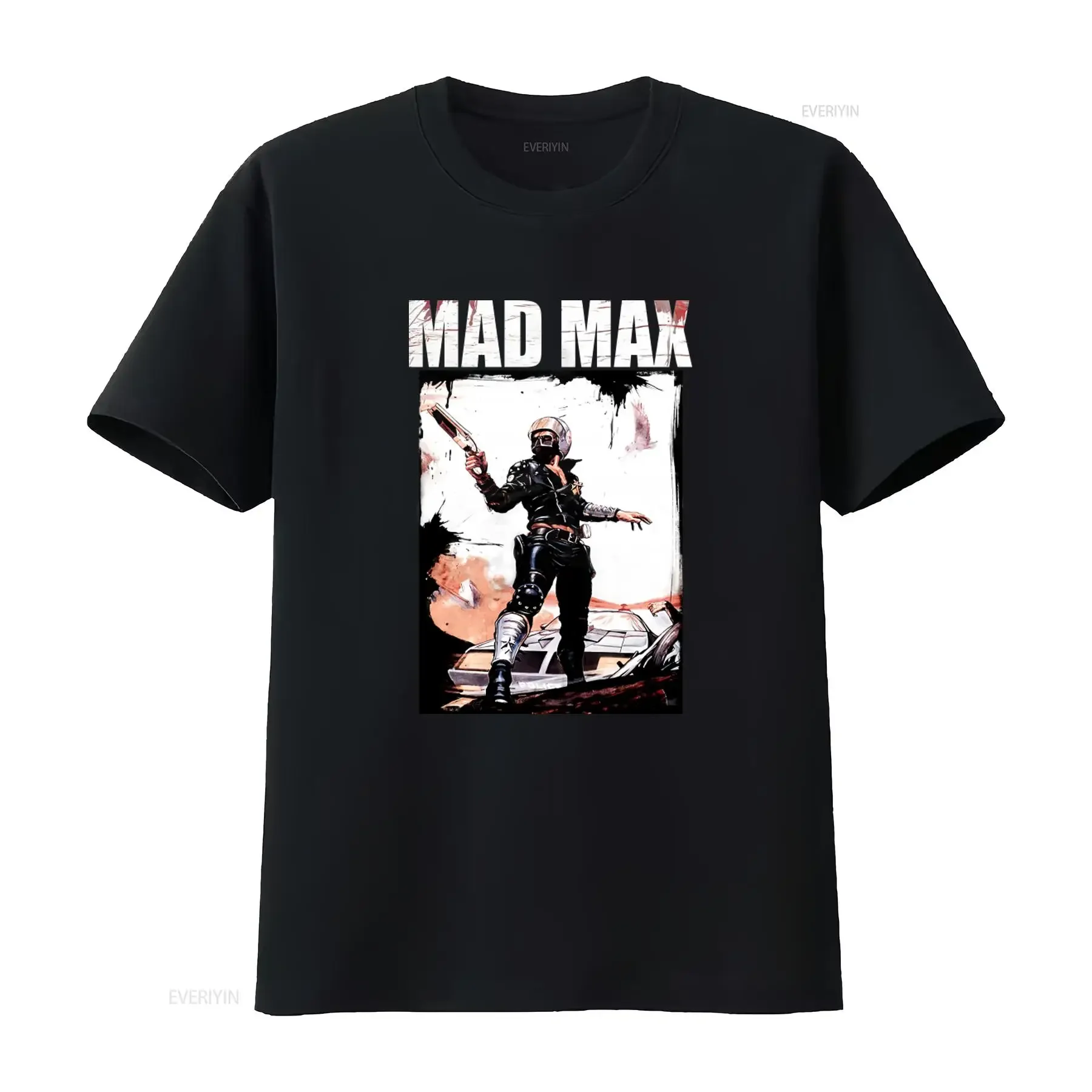 Mad Max T Shirt Stylish Post Apocalyptic for Men and Women vintage Washed graphic Versatile streetwear Unisex Comfortable