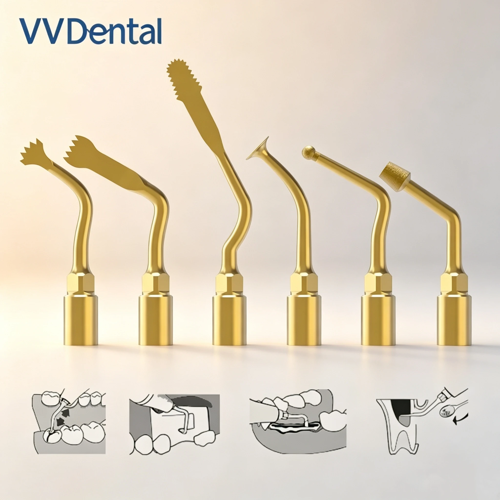 Bone Cutting Dental Tips inus Lifting For Mectron Woodpecker Dental Machine Micro-Saw Bone Cutting Dental Piezo Surgery Tip
