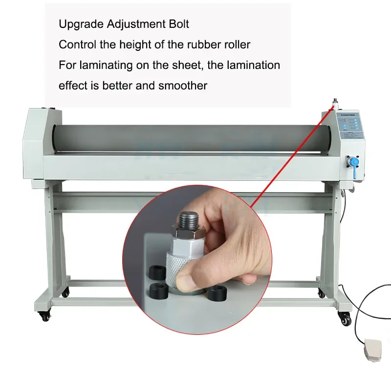 YP-1300 laminatore pneumatico elettrico a doppio uso grafico pannello pubblicitario vetro laminazione carta foto laminazione a freddo macchina