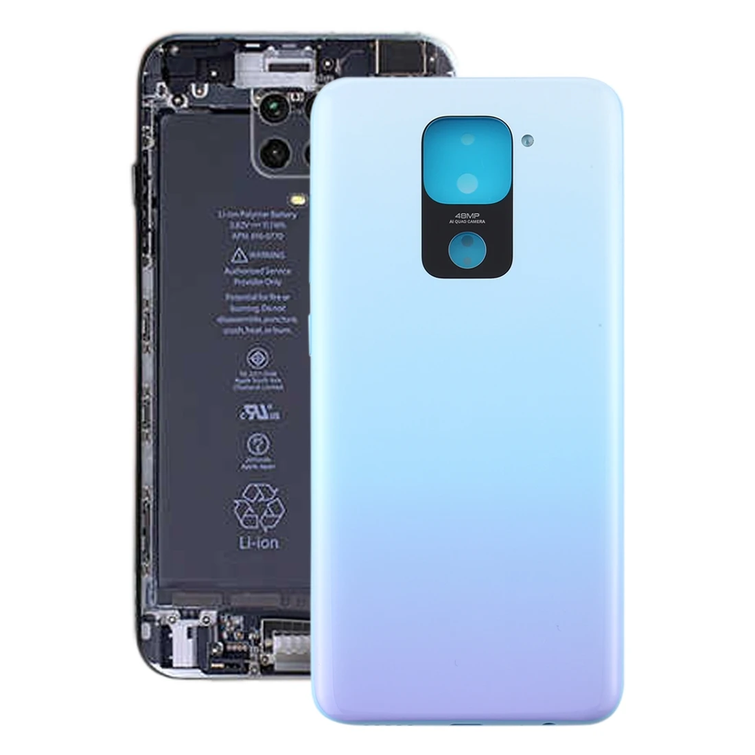 Original Battery Back Cover for Xiaomi Redmi Note 9 / Redmi 10X 4G