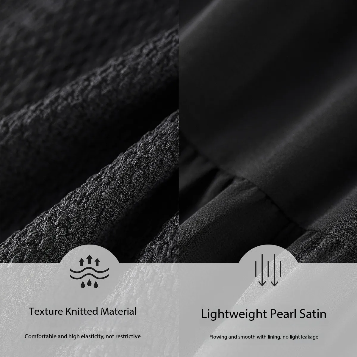 SENTUBILA Knitted Dress Women's Summer Simple Splicing Pleated Black Dresses 2025 New Collection Elegant Woman Clothes 152L59138