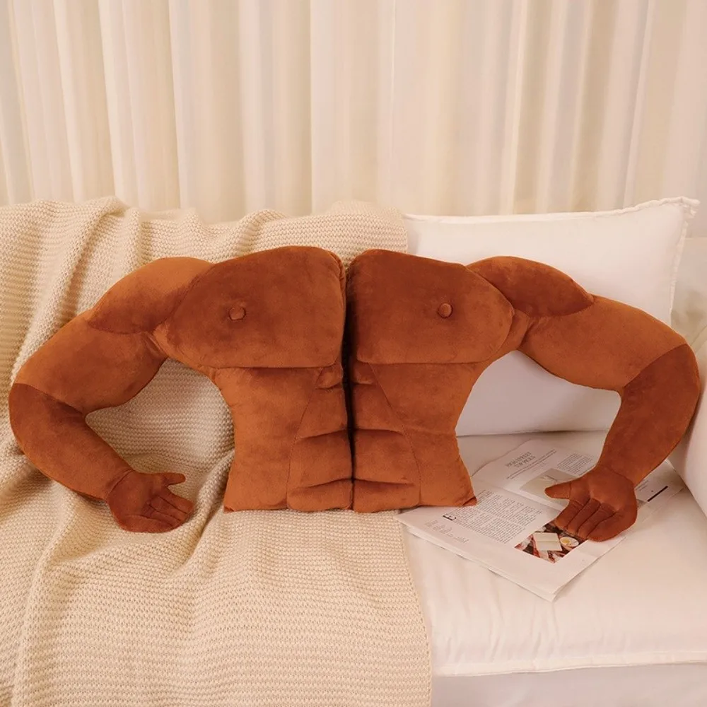 Funny Prank Arm Pillow Throw Pillow Cuddle Pillow Boyfriend Pillow Super Soft Hunky Chest Body Shape Pillow Sleep Cushion