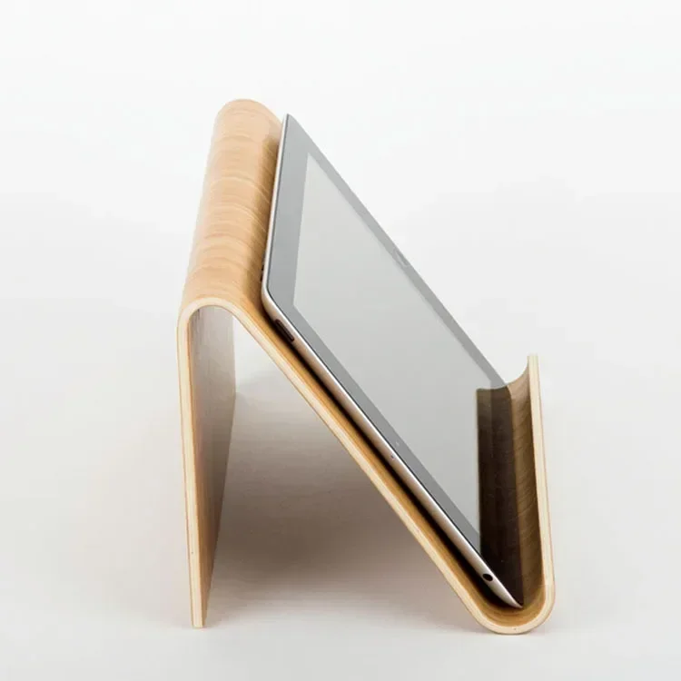 Wooden Universal Tablet Stand Holder Anti-Slip Stand Holder Bracket for IPad PC Phone Support Bracket Tablet Holder Stand