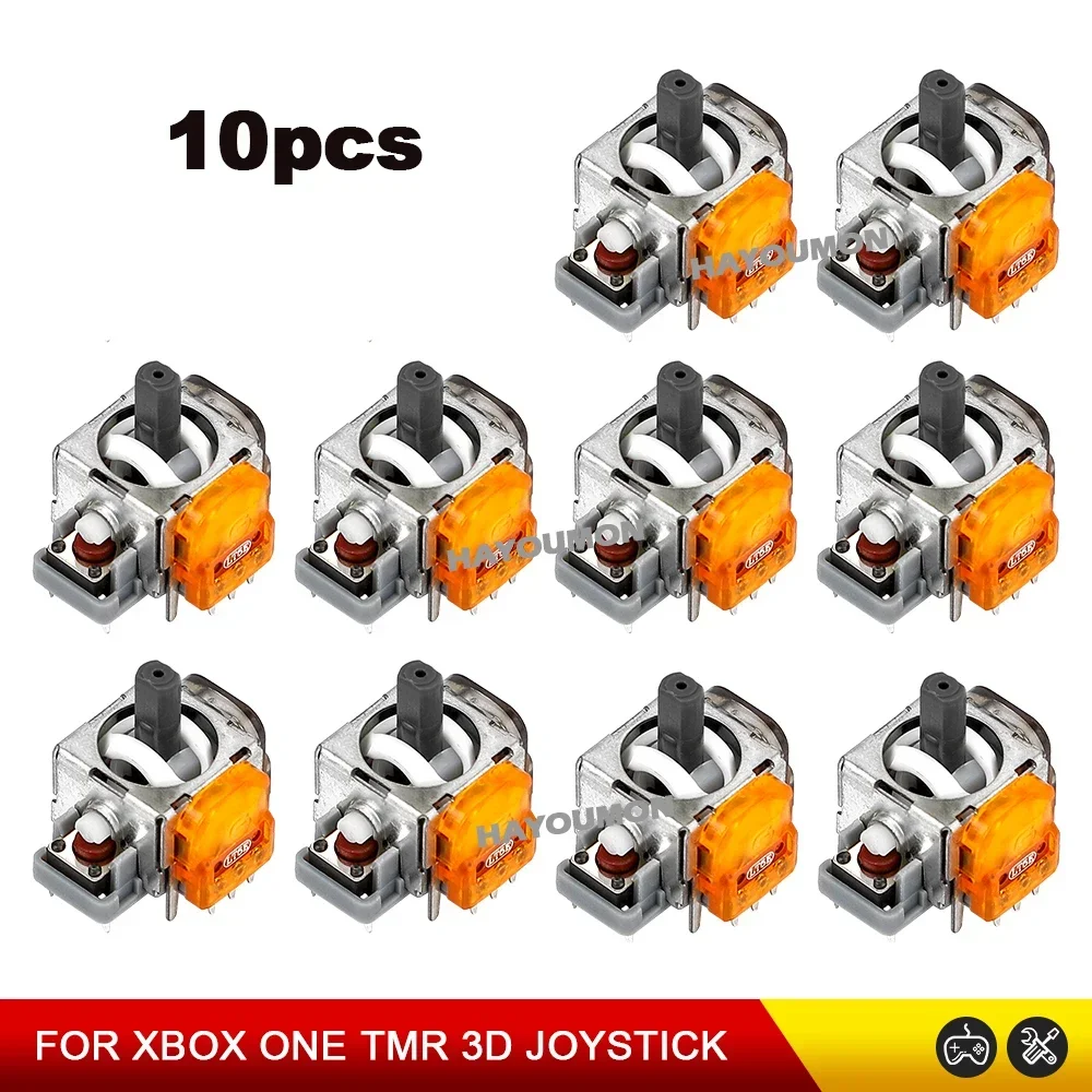 Immagine 7: 2/10 Pezzi Joystick TMR per Switch Pro, PS5, PS4, Xbox Series, Xbox One - Accessorio Analogico 3D Elettromagnetico Anti-Drift