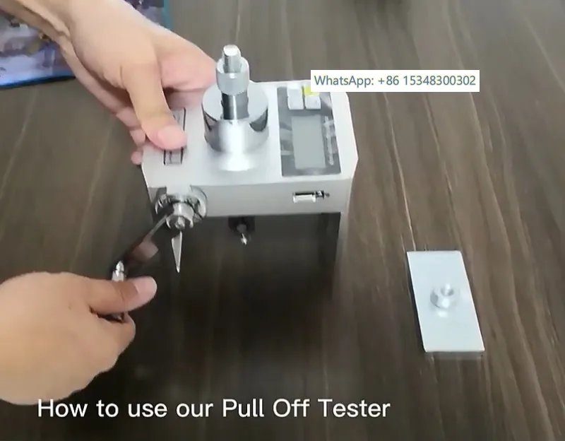 Digital Tile Pull Tester for Bond Inspection