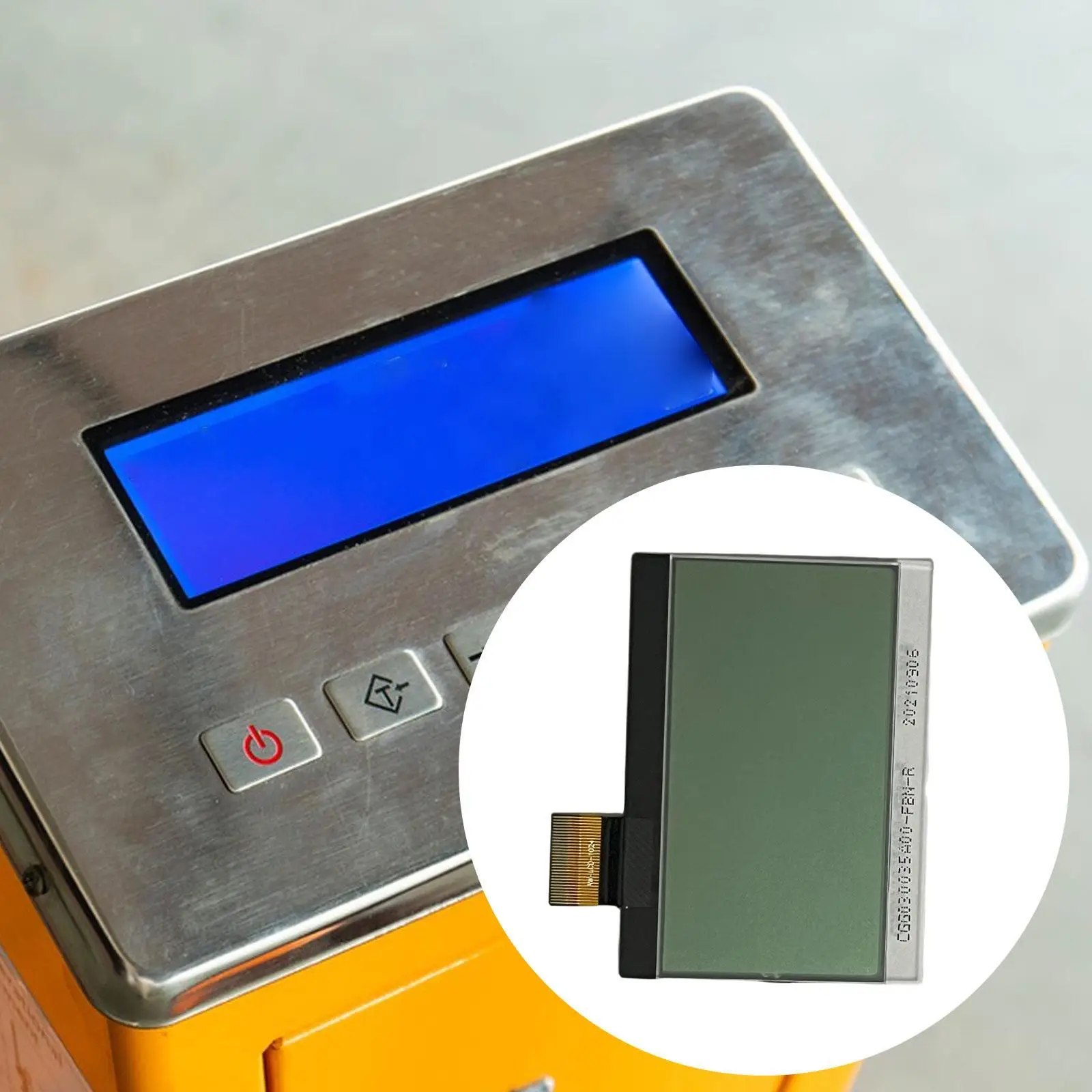 Multímetro digital Pantalla LCD Panel de pantalla de reparación liviano para 725S 724