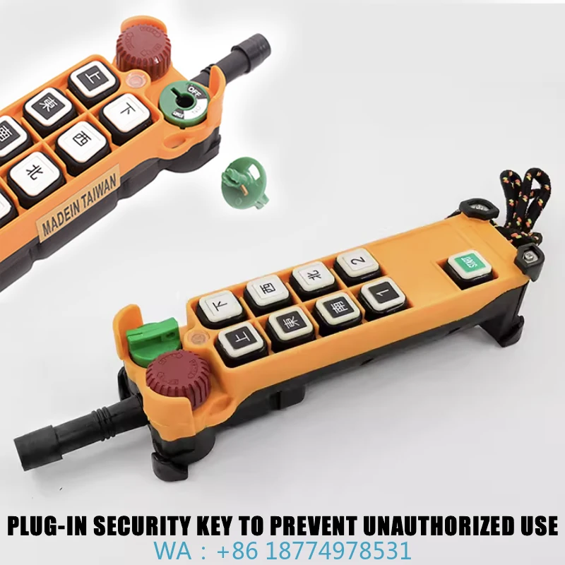 Controller AC 12v/24v/48v/220v/380v Crane Radio Remote Control Factory Direct Supply F24-8D/8S Industrial Crane Wireless Remote