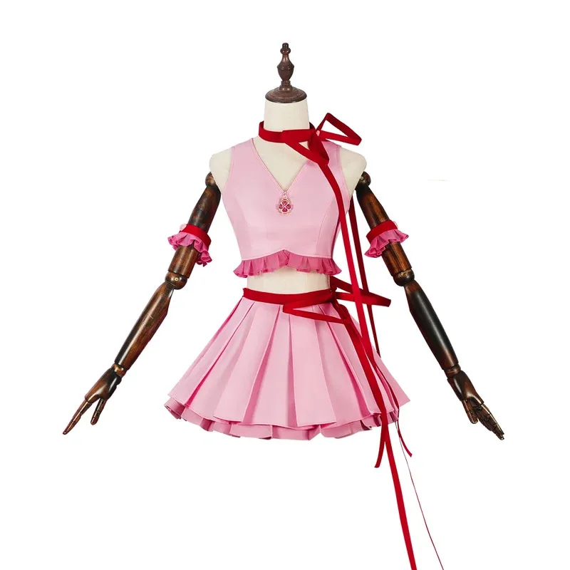 Guardian Chara! Hinamori Amu Red Heart Battle Suit Official Cosplay Costume  Lovely Battle Uniforms Role Play Clothing Full Set