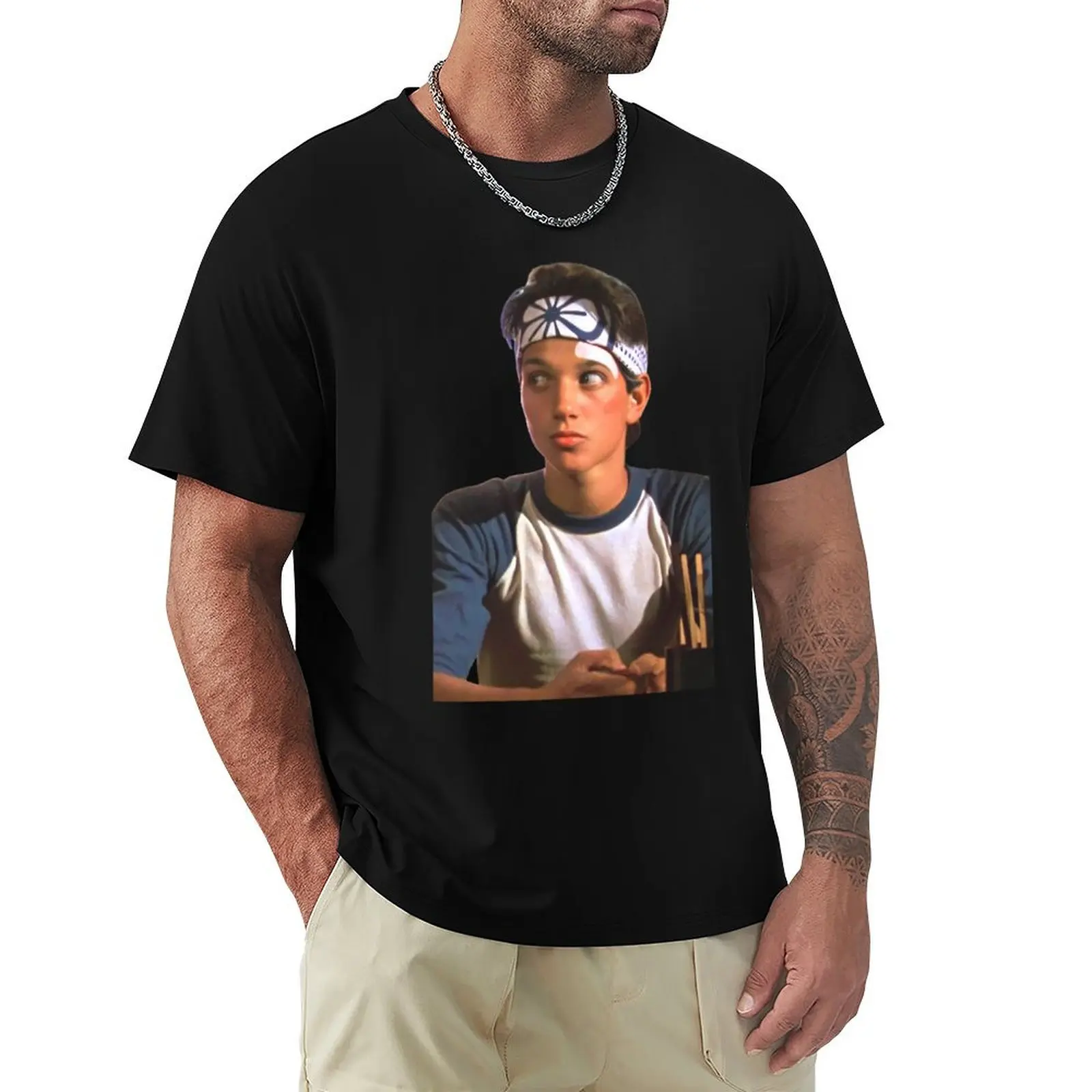 

daniel larusso sideye T-Shirt for a boy Funny t-shirt men clothing