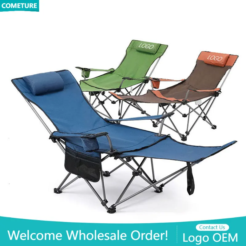 

Camping Chair Folding Portable Outdoor Chair Detachable Beach Fishing Lunch Break Recliner Heavy Support 130kg With Carrying Bag