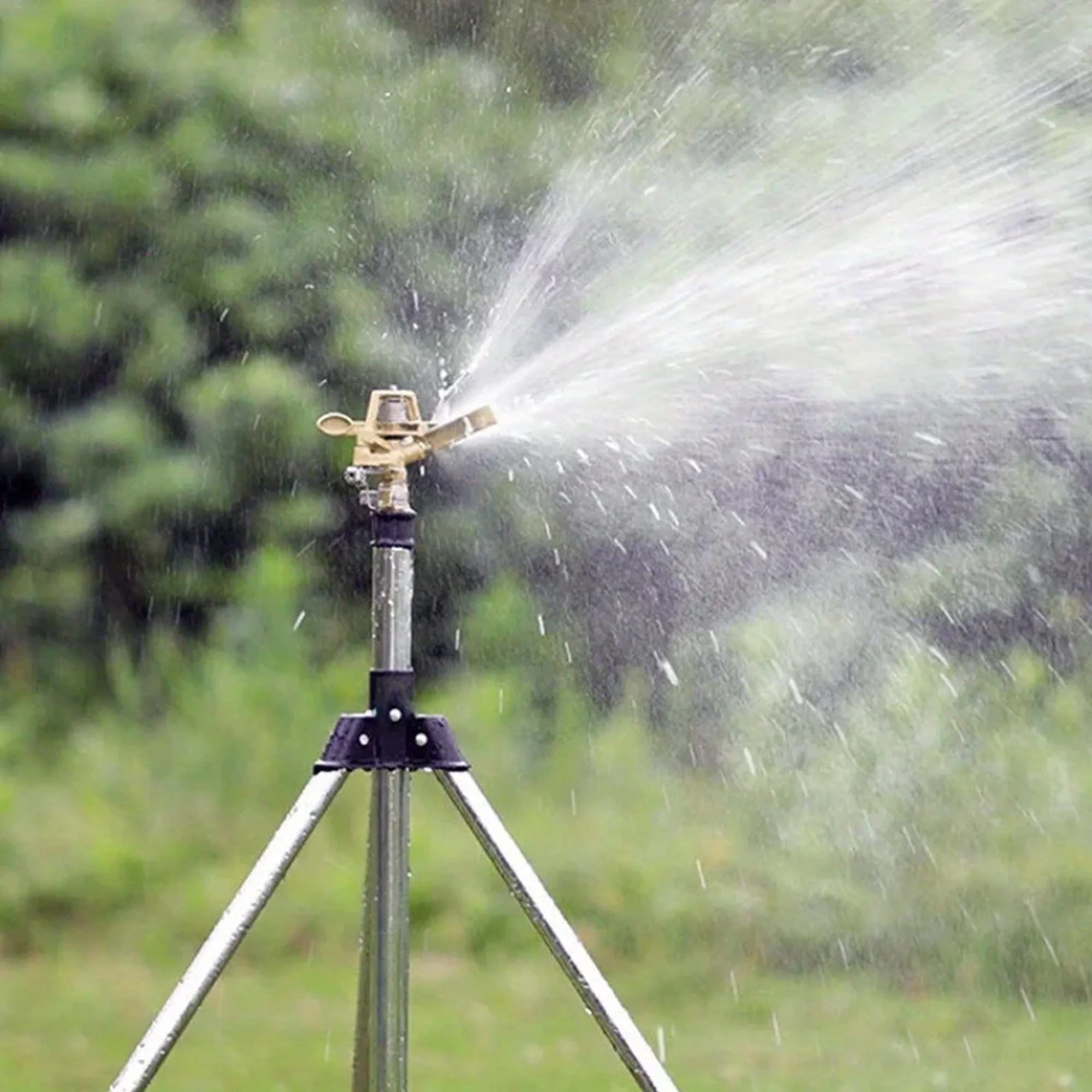1pc 360° Zinc Alloy Sprayer Sprinkler, 1/2
