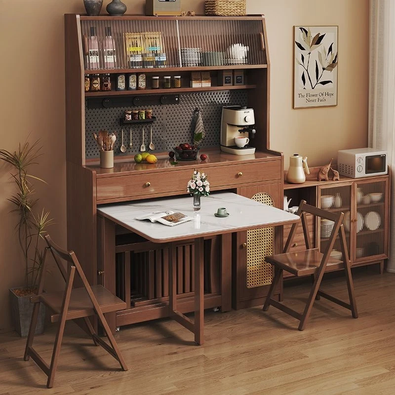 Advanced Home Multi functional Solid Wood Tableside Cabinet Storage Tea Cabinet Storage Cabinet Restaurant Storage