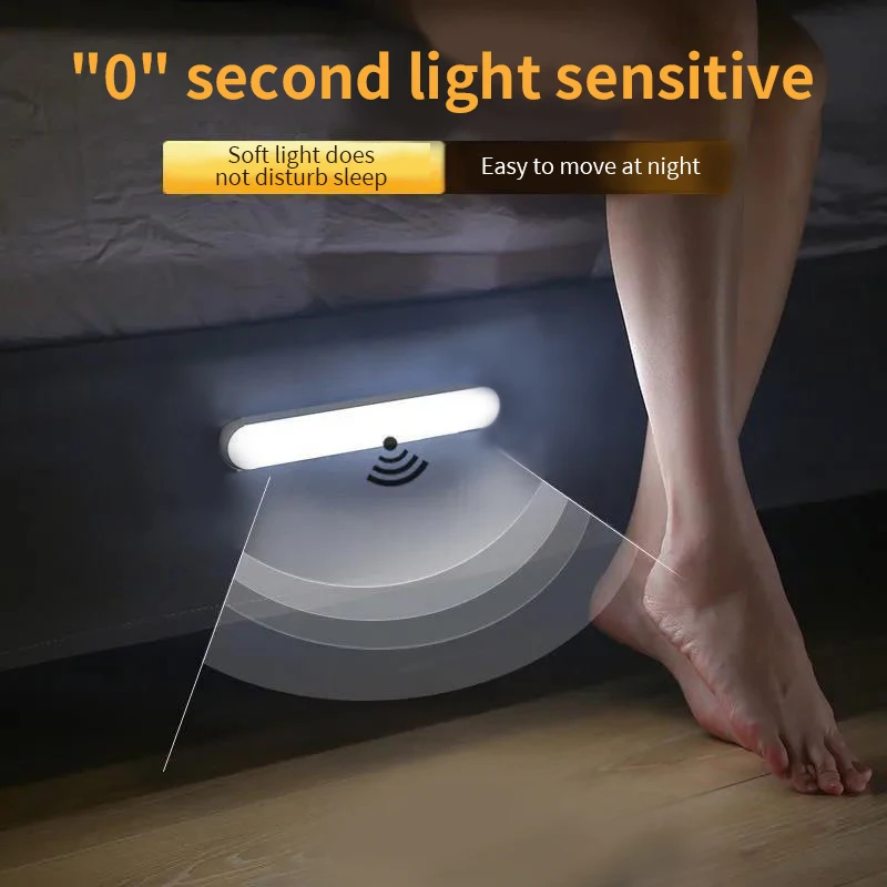 

Induction Lamp Human Body Automatic Household Super Bright Aisle Light Night Light Bedroom Night Light Dropshiping