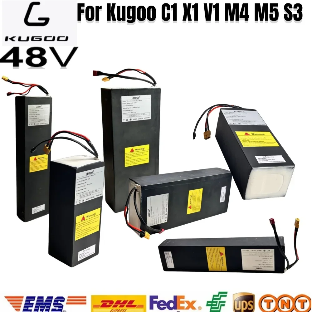 48V 24 AH for Kugoo Kirin M4/M5/X1/V1 Electric Scooter High Power Battery with MBS