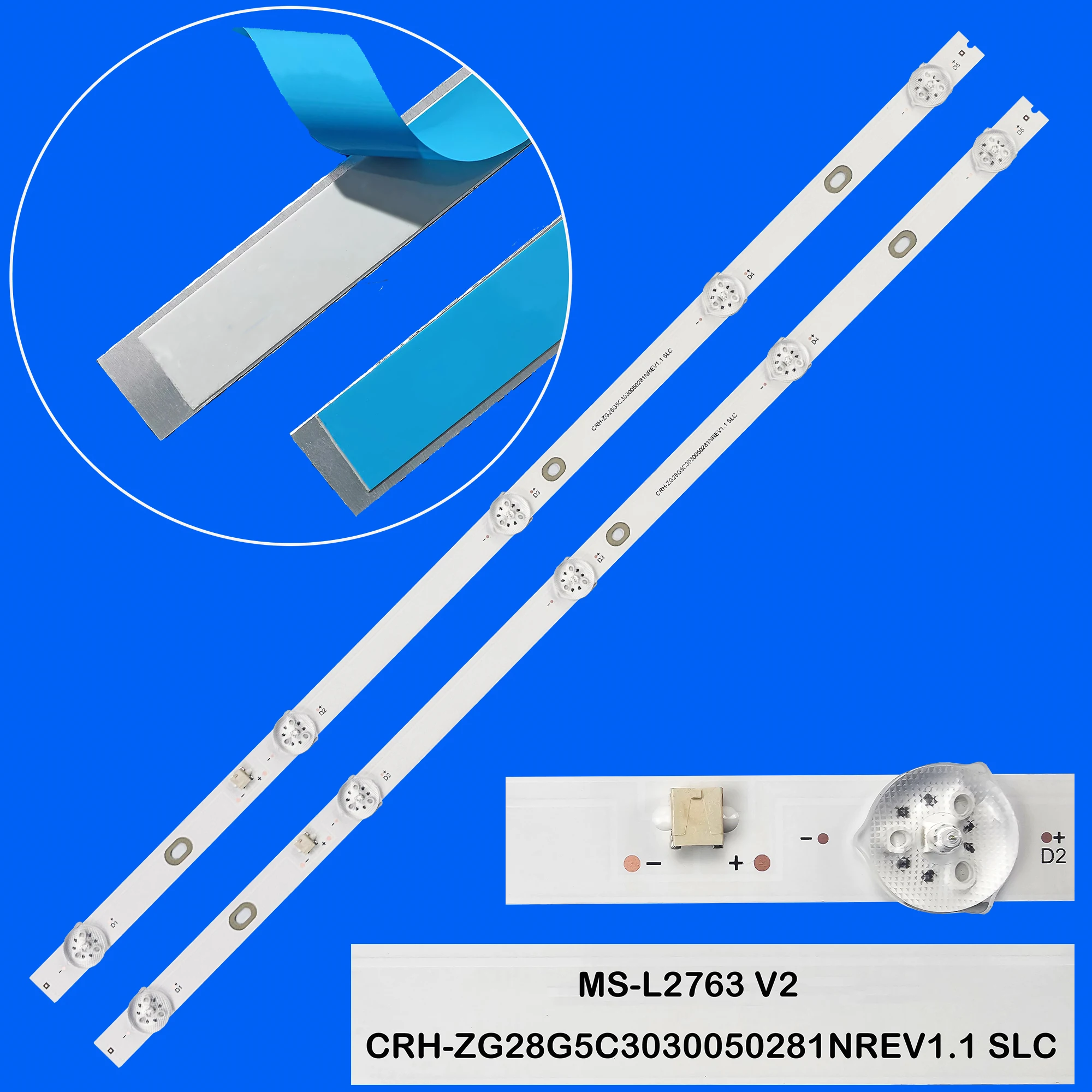 LED Backlight Strip For PTV28G50SN PTV28G50D PTV28G50 K4157H28H MS-L2763 V2 LB-C275X18-E5C-H-G71-XRK2 LB-C275X18-E5C-H-G71-XRD1