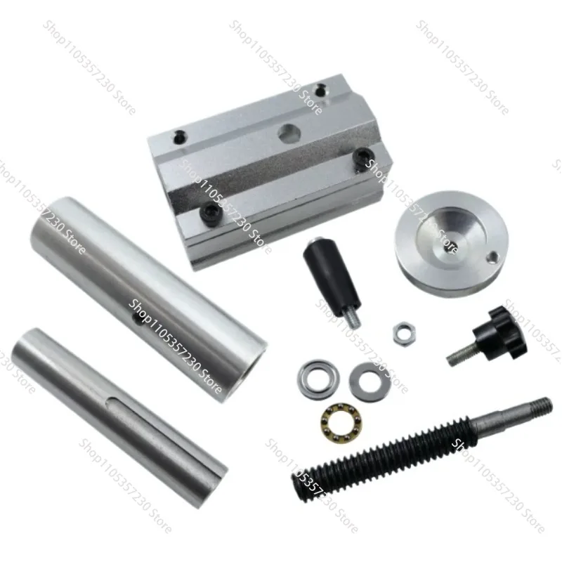 micro-lathe-tailstock-slider-tailstock-assembly-b12-drill-chuck-live-beads-machine-spindle-set