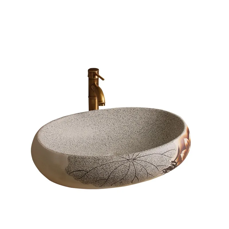 

Art stage basin, small wash basin, balcony outdoor wash basin, bathroom retro