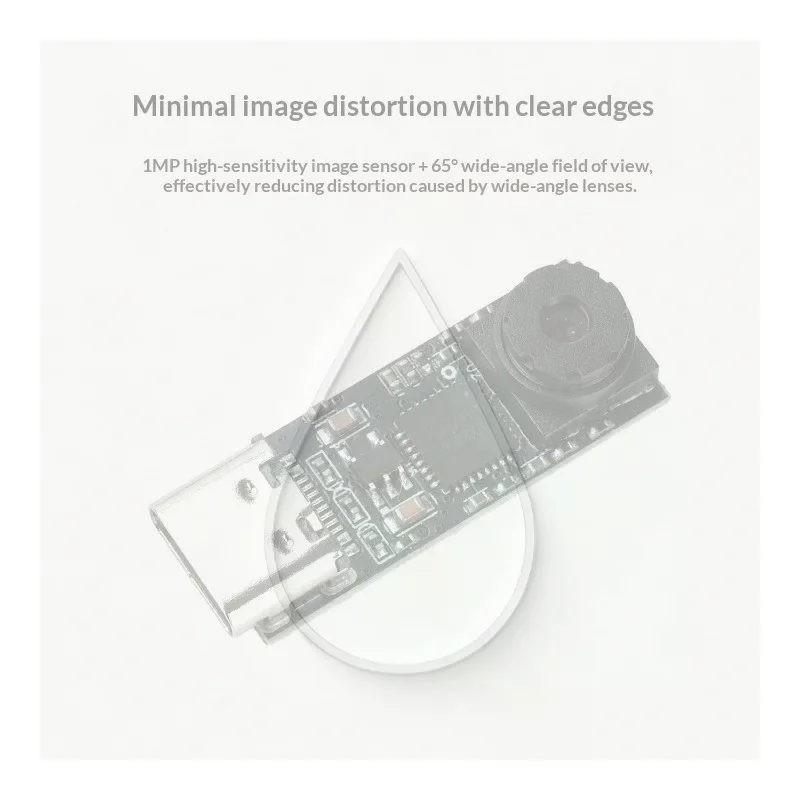ESP32 S3 USB C Mini Camera Module Development Board 1MP 720P 65 Degree for Smart Doorbell DIY Development Projects