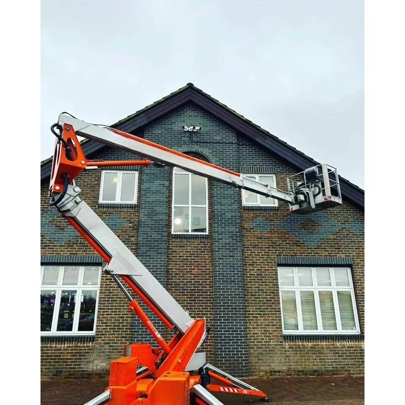 China Hot Sale Towable Boom Lift Trailer Mounted Articulating  Aerial Work Platform Man Lift 10m-20m Height Cheap price