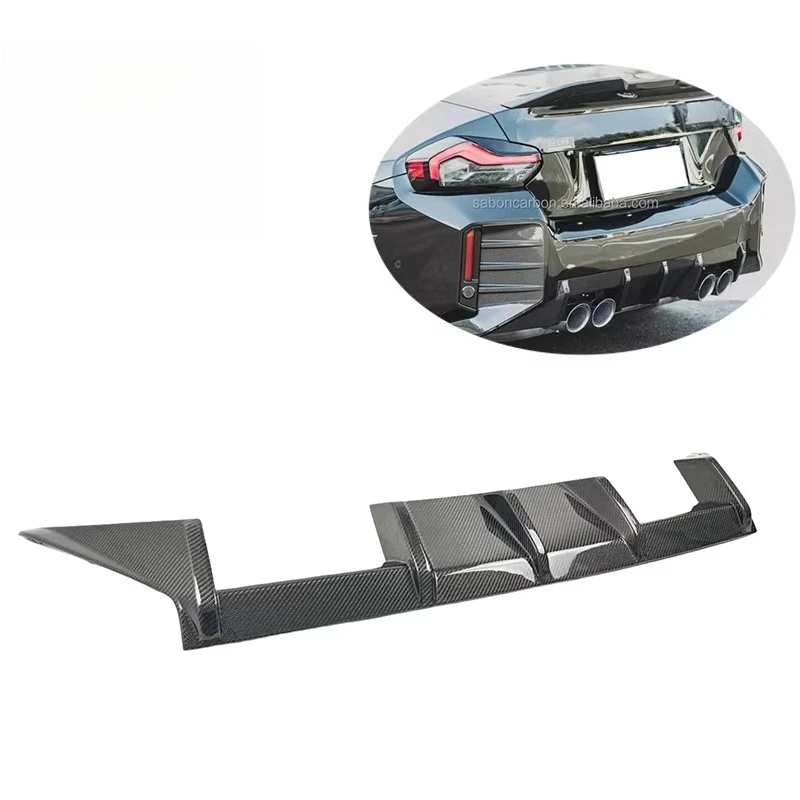 Hot Selling Carbon Fiber Rear Diffuser  G87 M2 Coupe 2022-2023