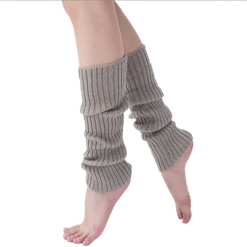 المرأة الصوفية غطاء الساق JK فتاة الساخنة تنوعا محبوك غطاء للقدم الدافئة تخزين مجموعة غطاء الحذاء #4