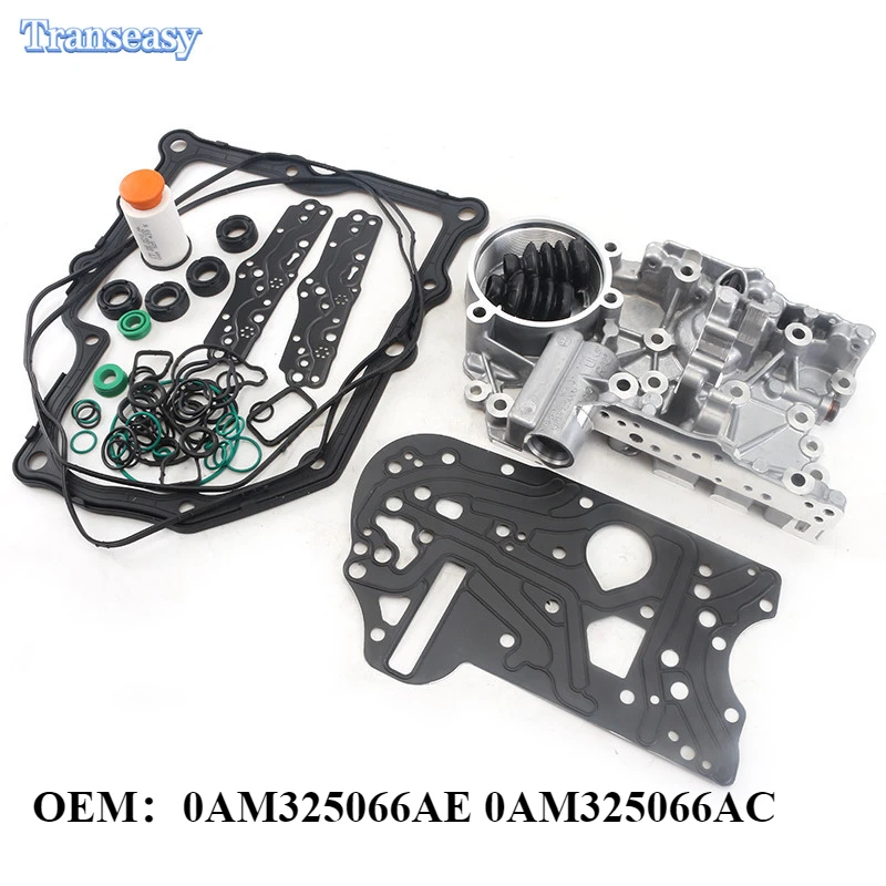 0AM 0AM325066AE 0AM DSG DQ200 Transmission Valve Body And Repair Kit Suit For Audi VW Skoda 0AM325066AE 0AM325066AC 4.6MM