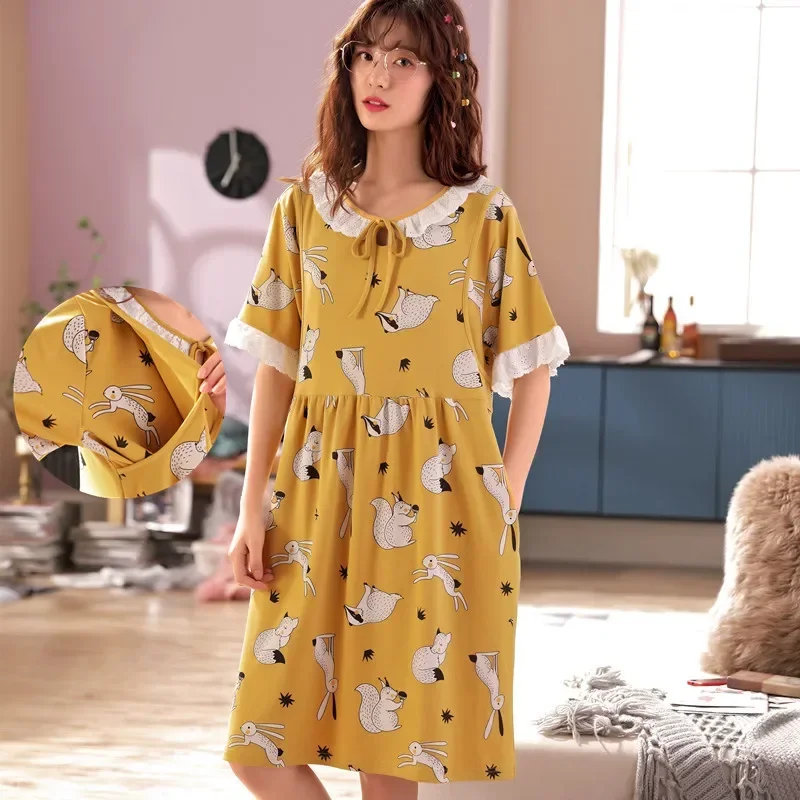 

Maternity Clothes Breastfeeding Nightgowns Nursing Sleepwear Hospital Robe Nightwear Breast Feeding Pajamas Pregnancy Dresses