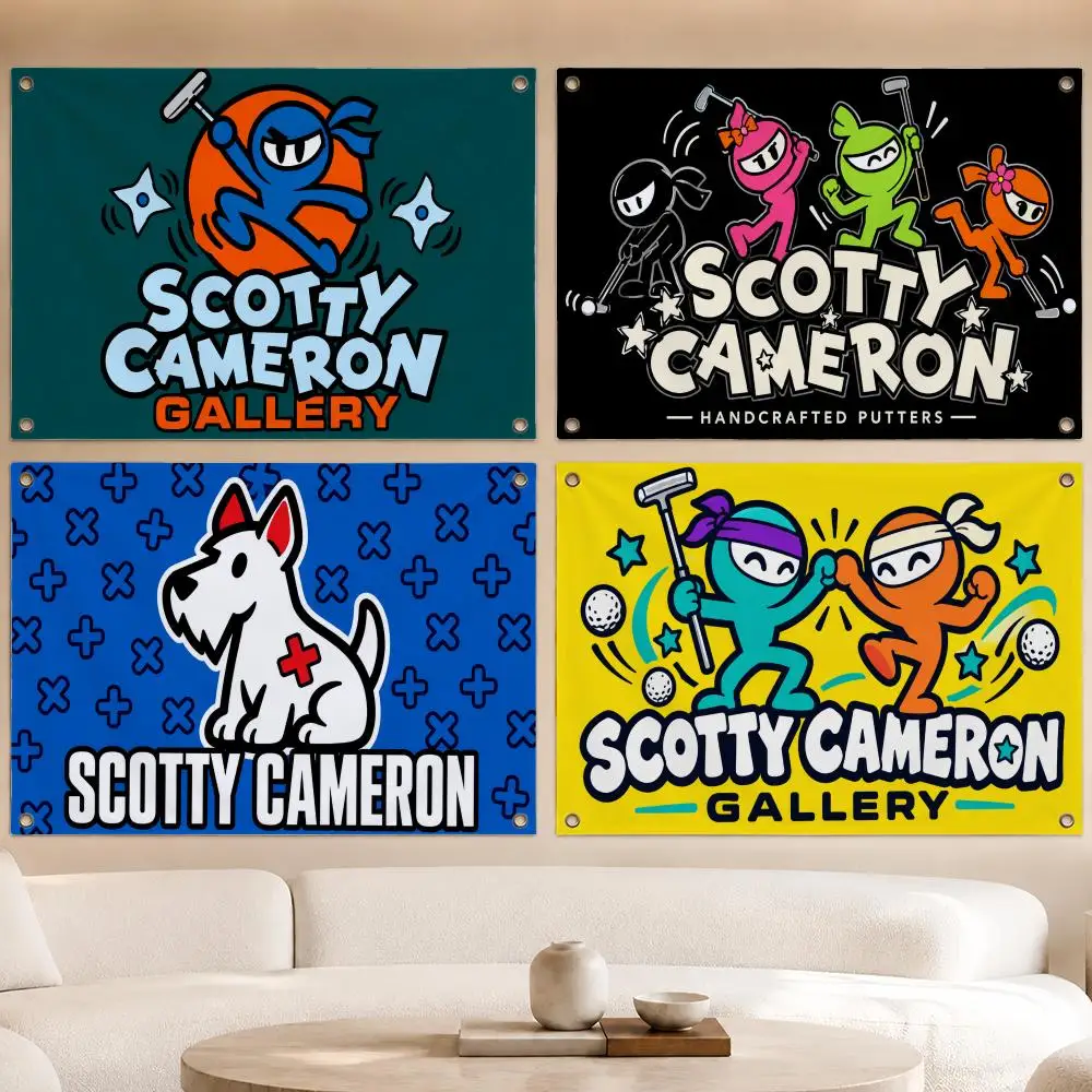 Athlete Scotty Cameron Flags decor flag banner,wall hanging flag,indoor outdoor wall decor,yard garden porch patio