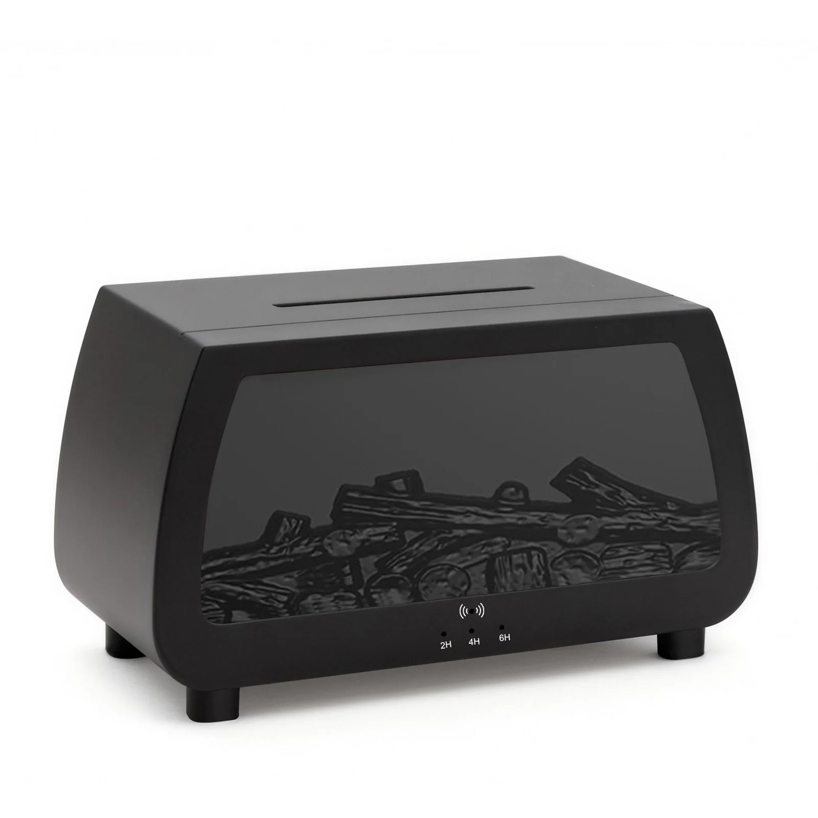 2026 New 3D Fireplace Flame Aromatherapy Machine Flame Humidifier  Colorful Remote Control Retro Night Light Atmosphere Light