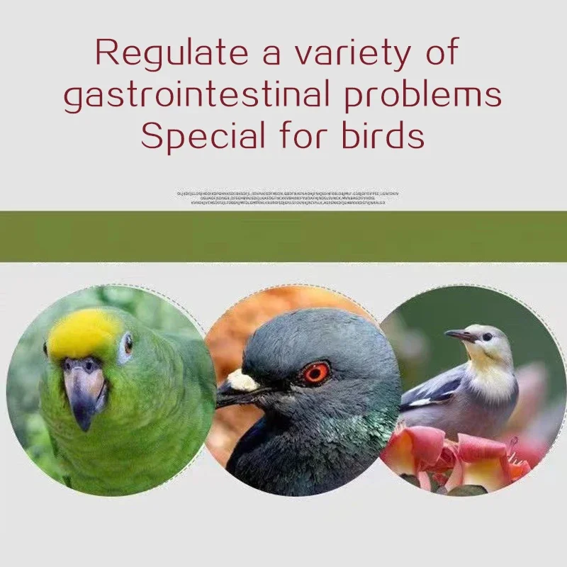 Pigeon parrot bird all-in-one lifesaving conditioning fluid Diarrhea Green stool Salmonella Newcastle disease mental depression