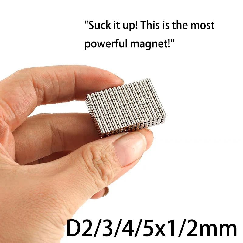 50 Pcs Neodium Magnets Neodymium Magnet Small Round Magnets for Fridge Very Strong Magnet Super Powerful Magnetti Neodyme N52 Ma