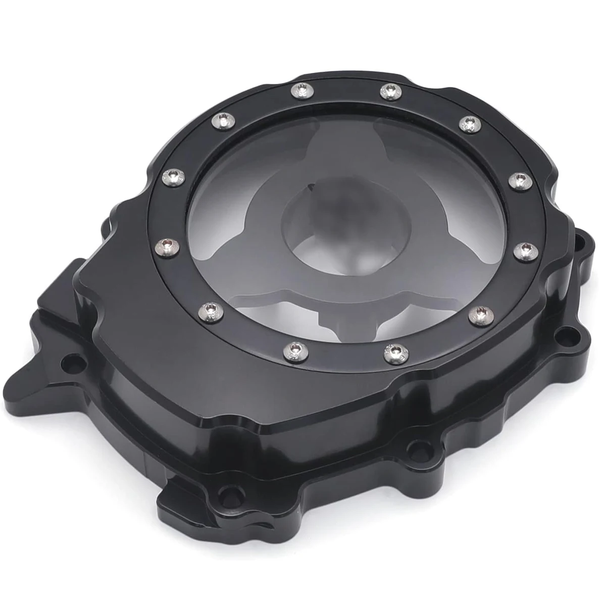 For Yamaha YZF-R1 R1S R1M 2015-2022 Motorcycle Left Engine Stator Cover Crankcase See Through