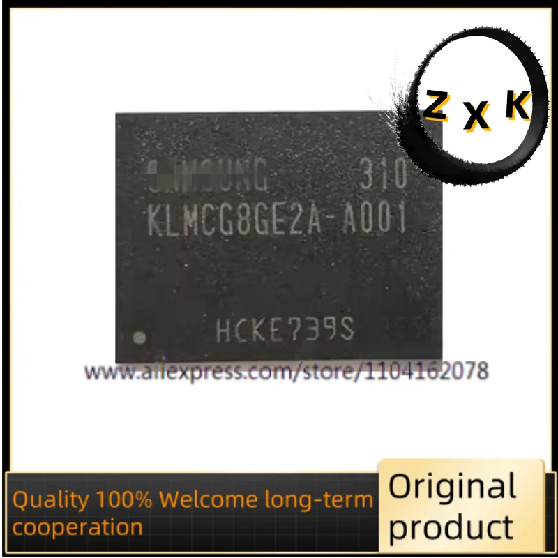 Brand new original KLMCG8GE2A-A001, KLMCG8GE4A-A001, KLMCG8WE4A-A001 169 ball 64G storage memory