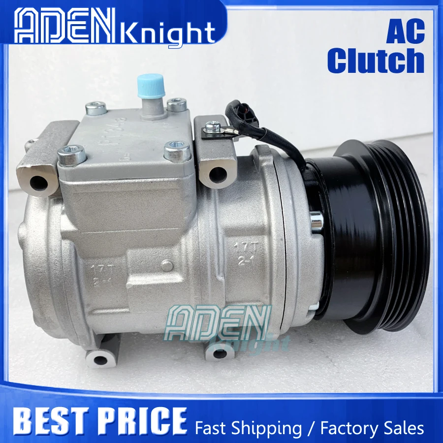 10PA17C Air Condioning Compressor For Mitsubishi ECLIPSE EXPO LRV PLYMOUTH LASER EAGLE TALON MB609192 MB439767