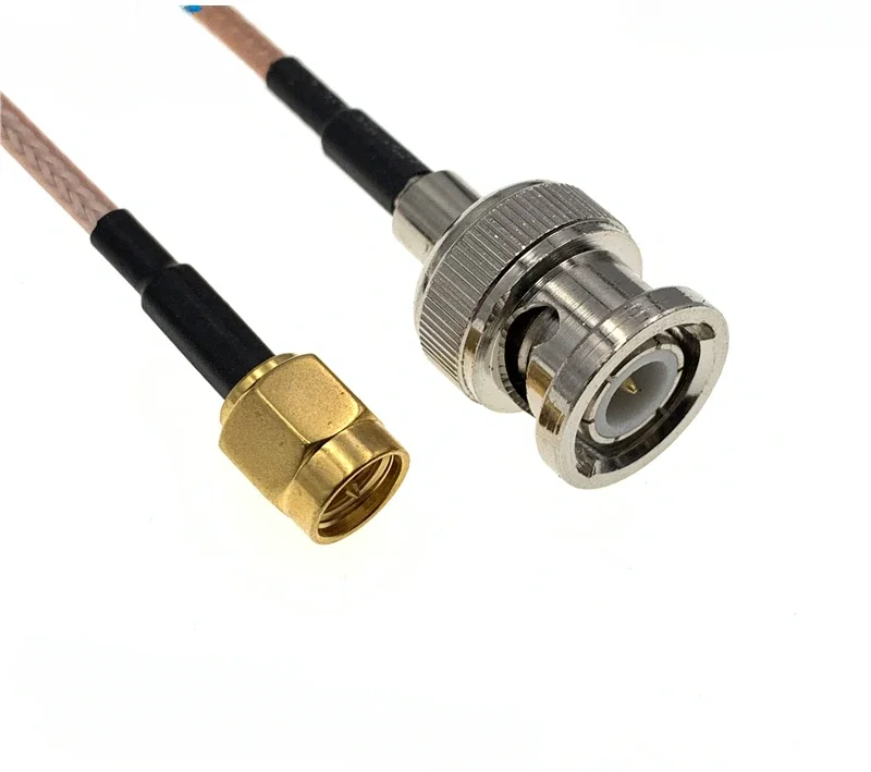 BNC to SMA coaxial RF cable BNC to SMA BNC-SMA/JK oscilloscope extension cable Q9 male