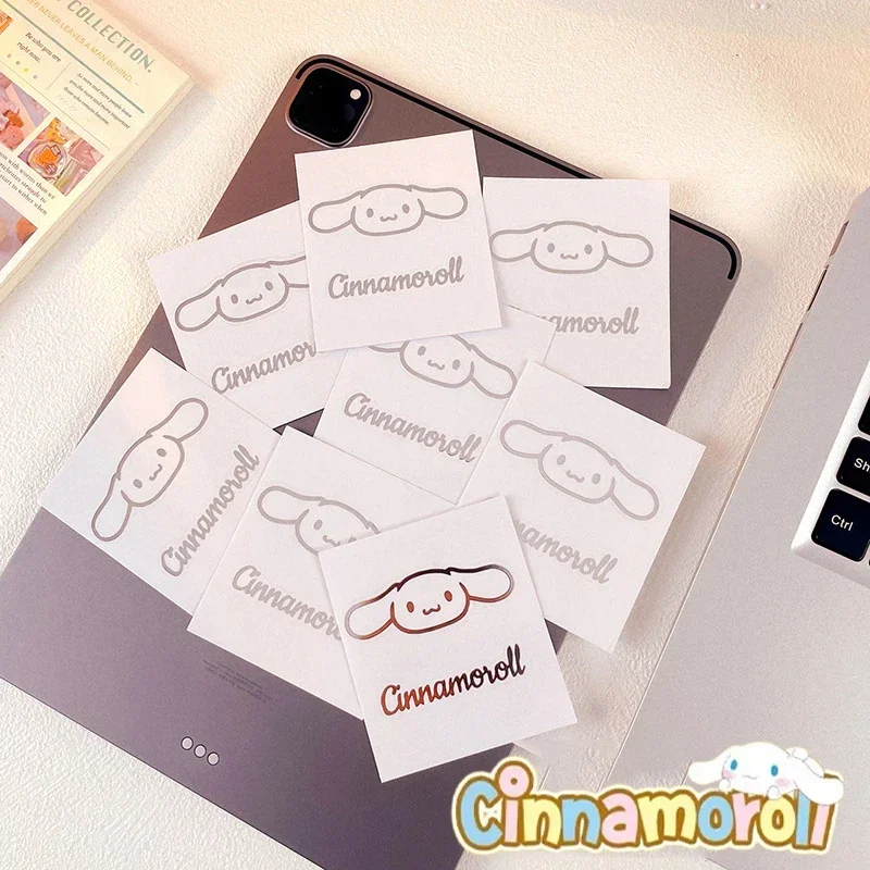 Sanrio-pegatina de Hello Kitty para niños, calcomanías impermeables de dibujos animados para monopatín, portátil, teléfono, equipaje, álbum de