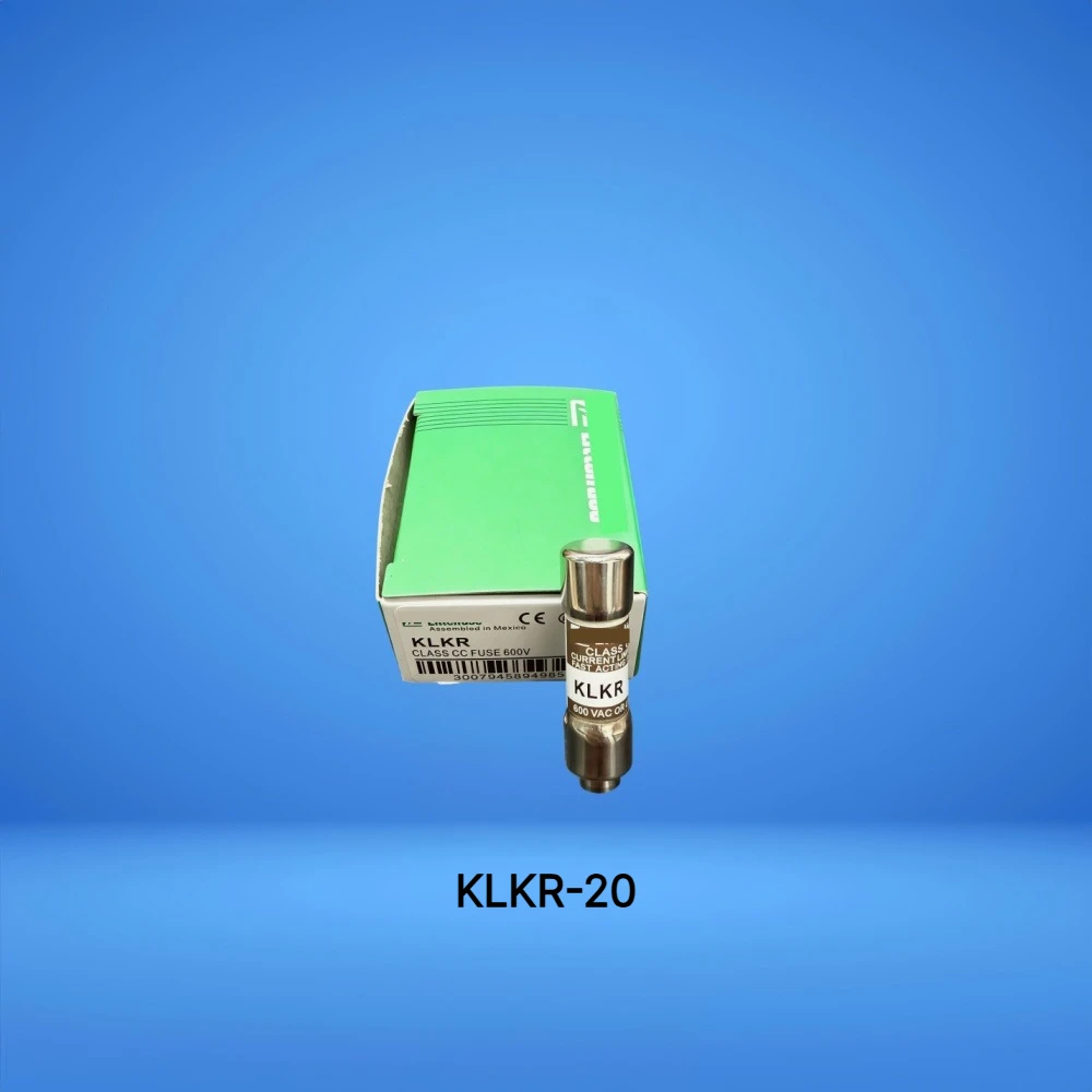 KLKR-20 Fast Acting Cartridge Fuse 20A 600VAC Circuit Protection 【10-Pack】 OEM
