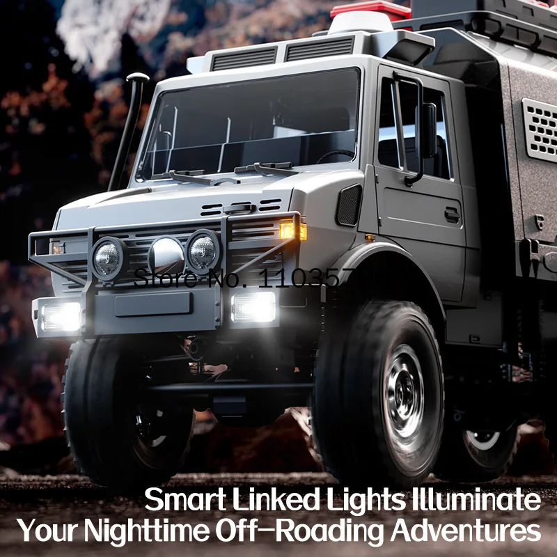Jjrc All Terrain Carbon Brush Off-Road Vehicle Rc Remote Control Car Light Proportional Control Six Wheel Drive Remote Control