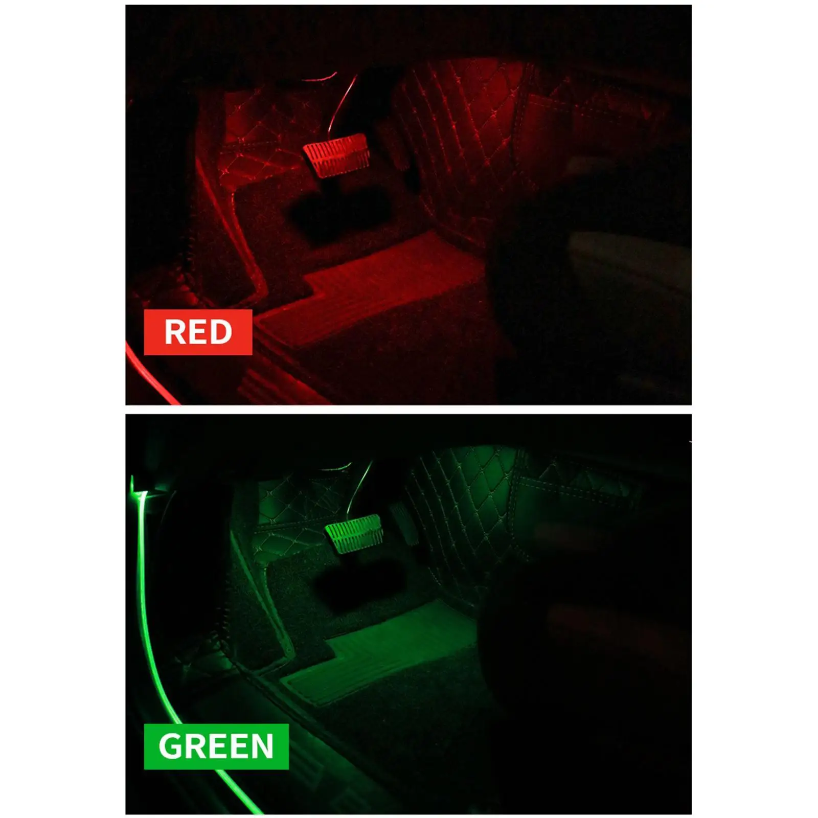 

LED RGB Atmosphere Strip Light Remote Control Interior Decor RGB Remote Conntrol