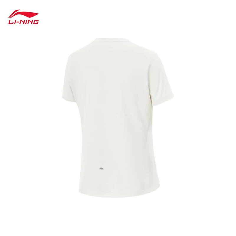 

LI-NING Women Professional Running Sports T-Shirt Reflective Breathable AT AIR Short Sleeve Tee Tops ATSV098