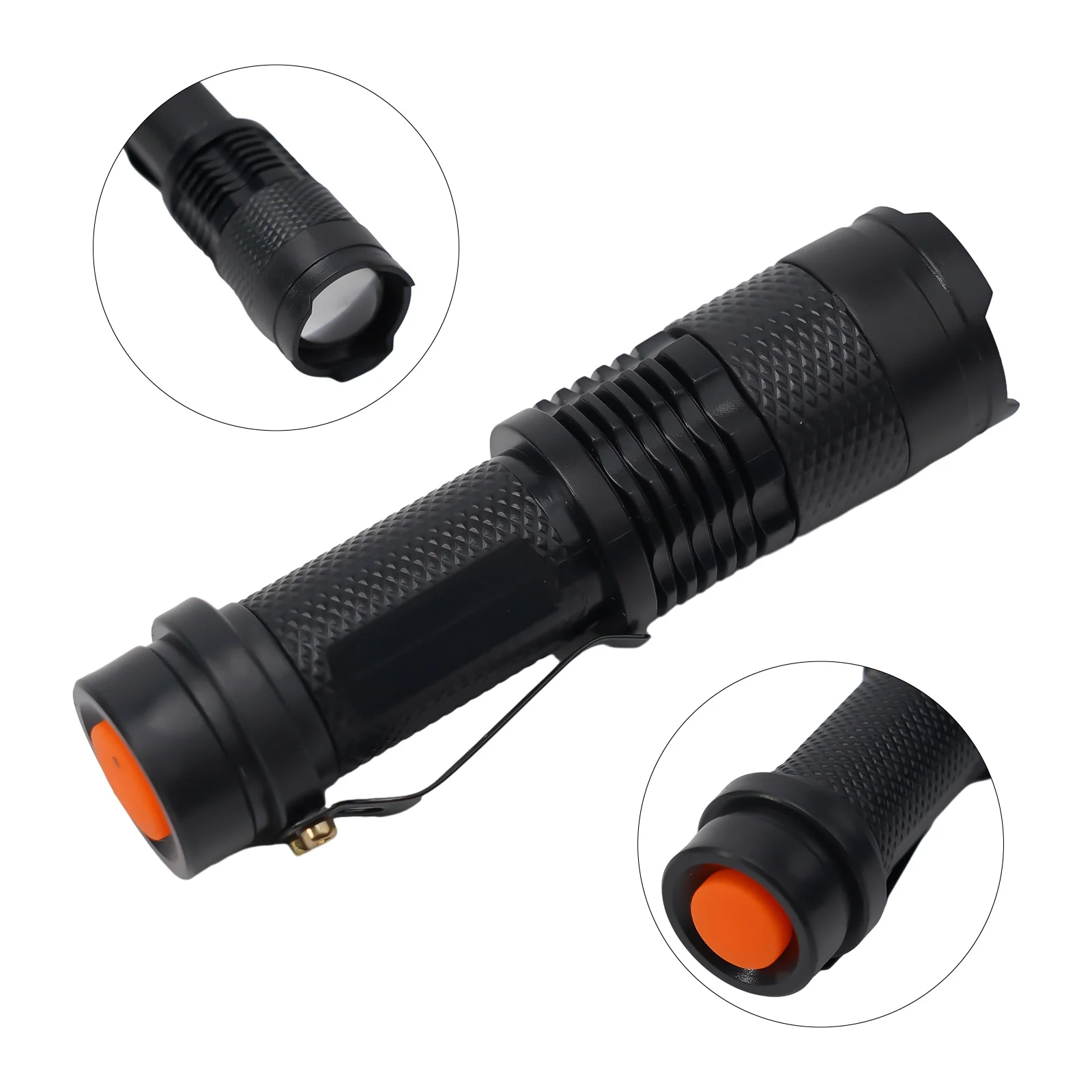 Mini Small Torch Handheld Powerful LED Tacticals Pocket Waterproof Flashlight Camping Light Equipments Accessories Fishing