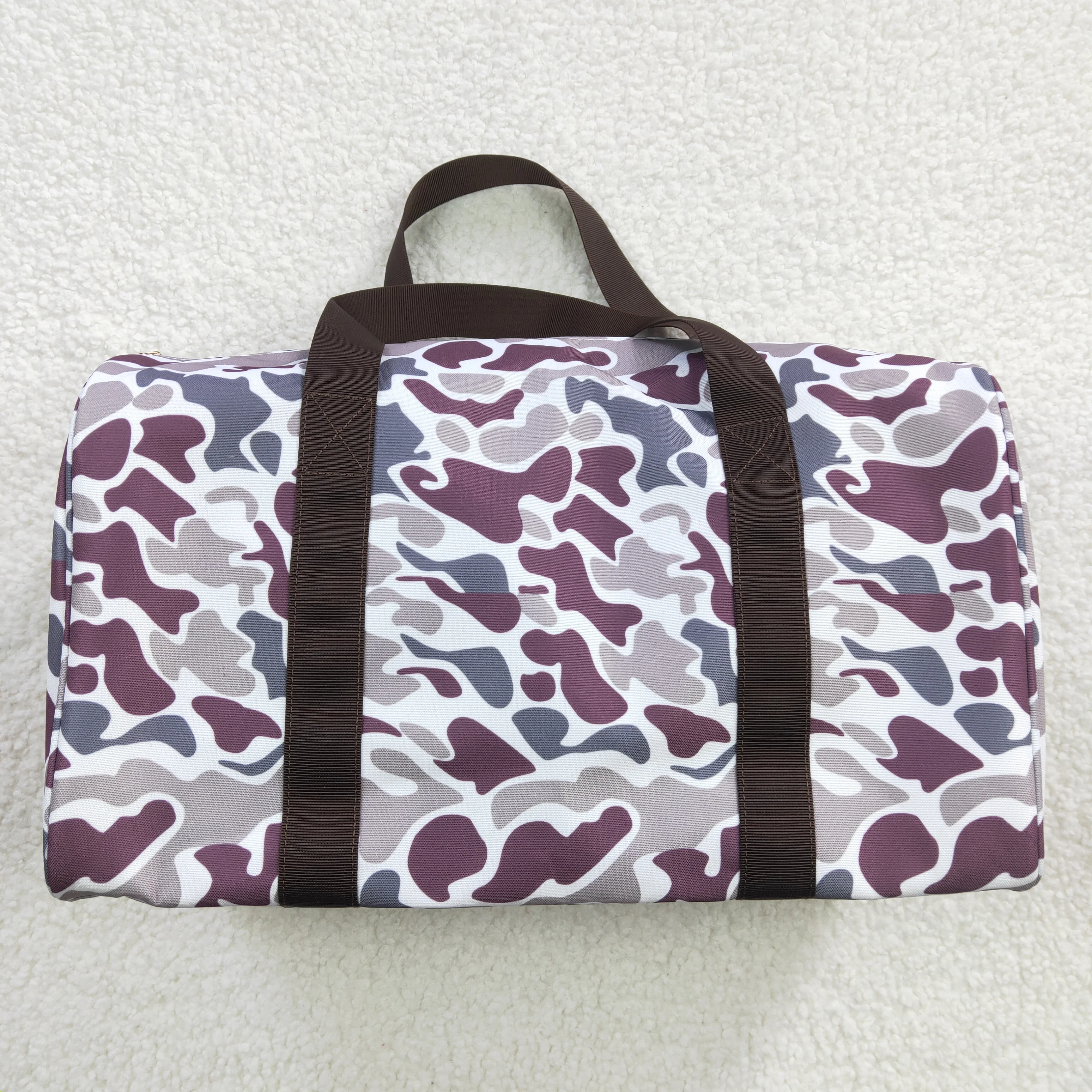 BA0034 New Camouflage Gym Bag, Versatile, Zipper Style