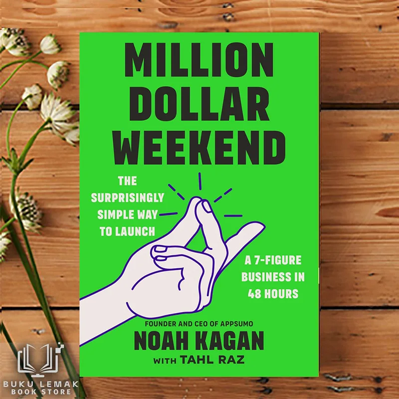 

Million Dollar Weekend: The Surprisingly Simple Way to Launch a 7-Figure Business in 48 Hours Noah Kagan English Books Libros