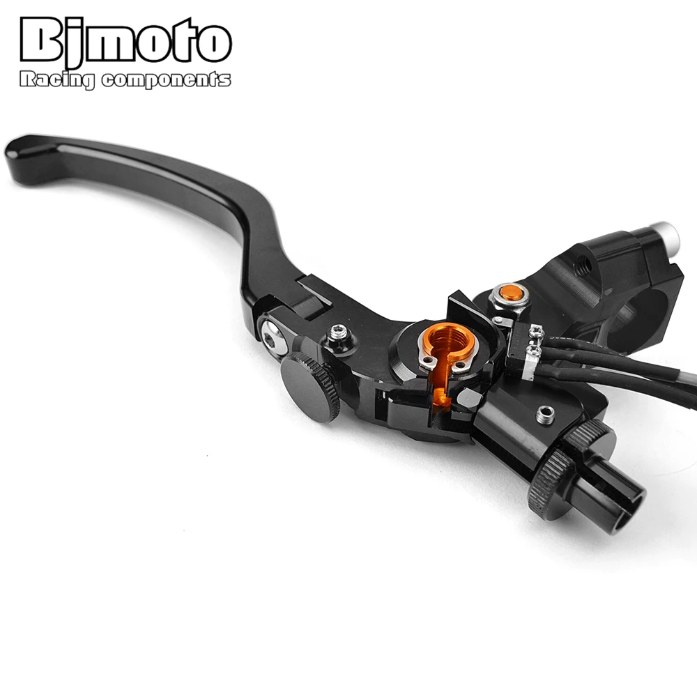 BJMOTO-palanca de embrague Universal para motocicleta, manija de Cable para moto, deporte callejero, 7/8 \
