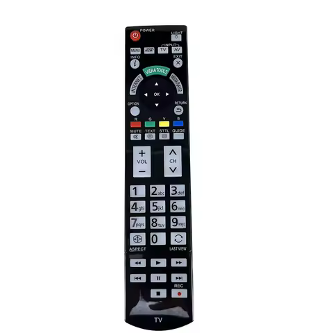 Remote Control use for Panasonic tv N2QAYB000746 TH-L47DT50A TH-L42ET50A TH-L55WT50A TH-P50ST50A TH-P60ST50A TH-P65ST50 with Bac