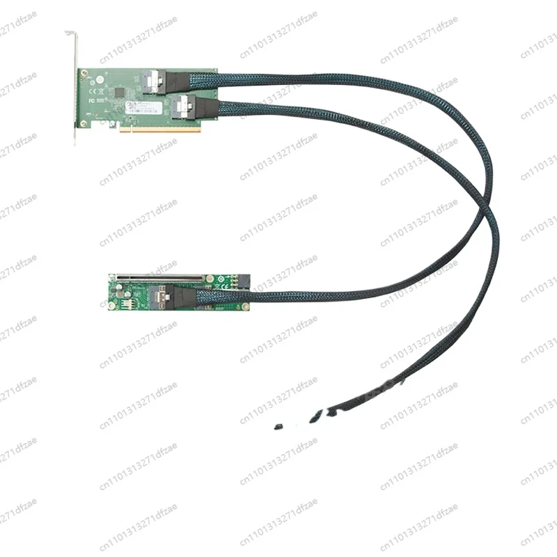 

PCIE 4.0 X16 Graphics Card Extension Cable Adapter Base 8654-8i U.2 Hard Disk Adapter Card
